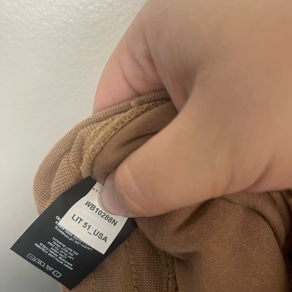 New Cuts Womens Relaxed Sweatpants in saddle size medium - Picture 12 of 12